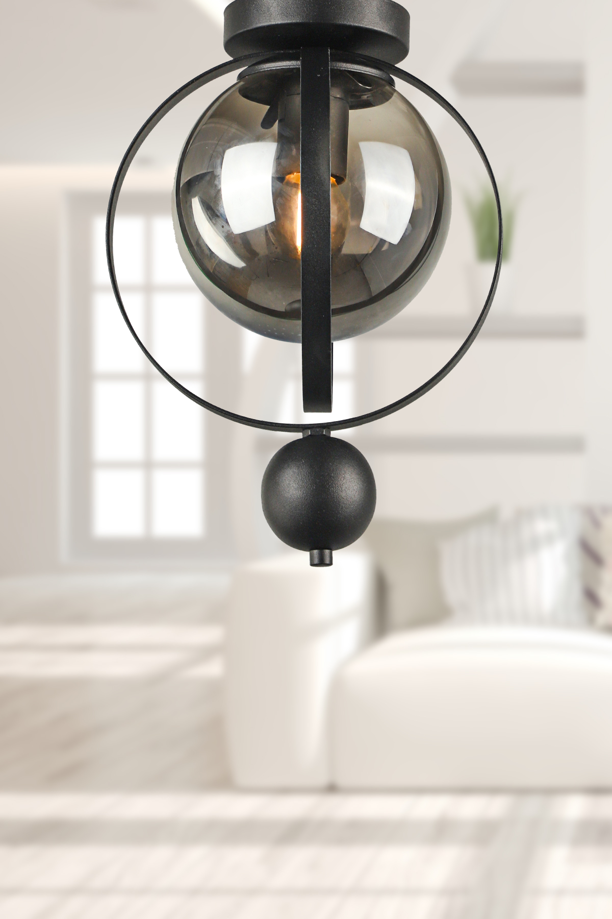 Jüpiter Chandelier Black